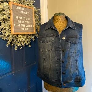 Lane Bryant Denim Vest